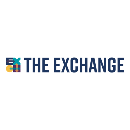 The Exchange logo designed by Monogram Communications